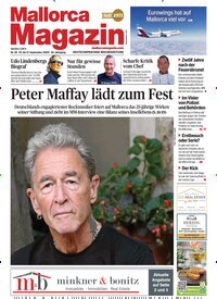 Titelbild der Ausgabe 38/2025 von Mallorca Magazin. Diese Zeitschrift und viele weitere Wirtschaftsmagazine und Politikmagazine als Abo oder epaper bei United Kiosk online kaufen.