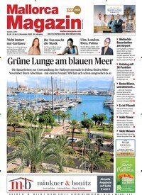 Titelbild der Ausgabe 46/2025 von Mallorca Magazin. Diese Zeitschrift und viele weitere Wirtschaftsmagazine und Politikmagazine als Abo oder epaper bei United Kiosk online kaufen.