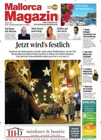 Titelbild der Ausgabe 48/2023 von Mallorca Magazin. Diese Zeitschrift und viele weitere Wirtschaftsmagazine und Politikmagazine als Abo oder epaper bei United Kiosk online kaufen.