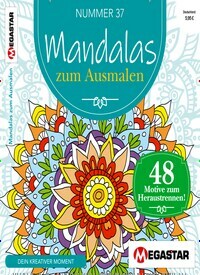 Titelbild der Ausgabe 37/2022 von Mandalas zum Ausmalen. Diese Zeitschrift und viele weitere Groschenromane und Rätselhefte als Abo oder epaper bei United Kiosk online kaufen.