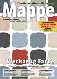 Titelbild der Ausgabe 11/2022 von Mappe. Diese Zeitschrift und viele weitere Architekturzeitschriften und Bauzeitschriften als Abo oder epaper bei United Kiosk online kaufen.