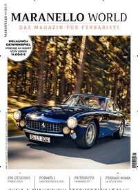 Titelbild der Ausgabe 1/2020 von Maranello World. Diese Zeitschrift und viele weitere Automagazine und Motorradzeitschriften als Abo oder epaper bei United Kiosk online kaufen.