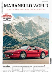 Titelbild der Ausgabe 4/2025 von Maranello World. Diese Zeitschrift und viele weitere Automagazine und Motorradzeitschriften als Abo oder epaper bei United Kiosk online kaufen.