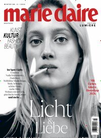 Titelbild der Ausgabe 3/2025 von Marie Claire. Diese Zeitschrift und viele weitere Modemagazine und DIY-Magazine als Abo oder epaper bei United Kiosk online kaufen.