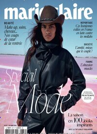 Titelbild der Ausgabe 9/2025 von Marie Claire Frankreich. Diese Zeitschrift und viele weitere Frauenzeitschriften als Abo oder epaper bei United Kiosk online kaufen.