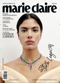 Titelbild der Ausgabe 4/2026 von Marie Claire Italien. Diese Zeitschrift und viele weitere Frauenzeitschriften als Abo oder epaper bei United Kiosk online kaufen.