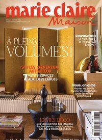 Titelbild der Ausgabe 1/2026 von Marie claire maison Frankreich. Diese Zeitschrift und viele weitere Gartenzeitschriften und Wohnzeitschriften als Abo oder epaper bei United Kiosk online kaufen.