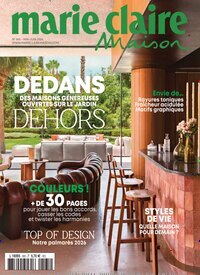 Titelbild der Ausgabe 3/2026 von Marie claire maison Frankreich. Diese Zeitschrift und viele weitere Gartenzeitschriften und Wohnzeitschriften als Abo oder epaper bei United Kiosk online kaufen.