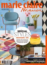 Titelbild der Ausgabe 4/2025 von Marie claire maison Frankreich. Diese Zeitschrift und viele weitere Gartenzeitschriften und Wohnzeitschriften als Abo oder epaper bei United Kiosk online kaufen.