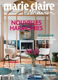 Titelbild der Ausgabe 546/2023 von Marie claire maison Frankreich. Diese Zeitschrift und viele weitere Gartenzeitschriften und Wohnzeitschriften als Abo oder epaper bei United Kiosk online kaufen.