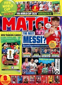 Titelbild der Ausgabe 3/2026 von Match!. Diese Zeitschrift und viele weitere Sportmagazine als Abo oder epaper bei United Kiosk online kaufen.