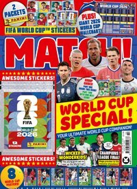 Titelbild der Ausgabe 10/2026 von Match!. Diese Zeitschrift und viele weitere Sportmagazine als Abo oder epaper bei United Kiosk online kaufen.