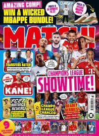 Titelbild der Ausgabe 17/2026 von Match!. Diese Zeitschrift und viele weitere Sportmagazine als Abo oder epaper bei United Kiosk online kaufen.