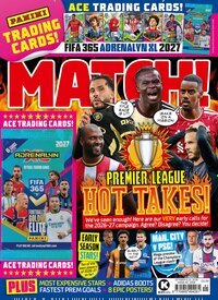 Titelbild der Ausgabe 19/2026 von Match!. Diese Zeitschrift und viele weitere Sportmagazine als Abo oder epaper bei United Kiosk online kaufen.