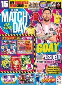 Titelbild der Ausgabe 7/2026 von Match of the Day Magazine. Diese Zeitschrift und viele weitere Sportmagazine als Abo oder epaper bei United Kiosk online kaufen.