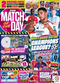 Titelbild der Ausgabe 19/2026 von Match of the Day Magazine. Diese Zeitschrift und viele weitere Sportmagazine als Abo oder epaper bei United Kiosk online kaufen.