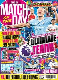 Titelbild der Ausgabe 703/2024 von Match of the Day Magazine. Diese Zeitschrift und viele weitere Sportmagazine als Abo oder epaper bei United Kiosk online kaufen.