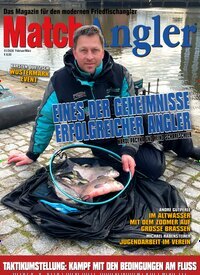 Titelbild der Ausgabe 1/2026 von MatchAngler. Diese Zeitschrift und viele weitere Sportmagazine als Abo oder epaper bei United Kiosk online kaufen.