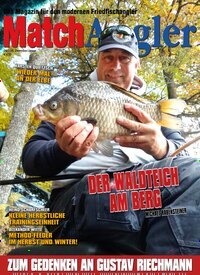 Titelbild der Ausgabe 6/2025 von MatchAngler. Diese Zeitschrift und viele weitere Sportmagazine als Abo oder epaper bei United Kiosk online kaufen.