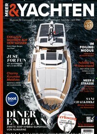 Titelbild der Ausgabe 1/2026 von Meer & Yachten. Diese Zeitschrift und viele weitere Sportmagazine als Abo oder epaper bei United Kiosk online kaufen.
