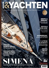 Titelbild der Ausgabe 3/2026 von Meer & Yachten. Diese Zeitschrift und viele weitere Sportmagazine als Abo oder epaper bei United Kiosk online kaufen.