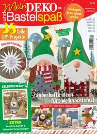 Titelbild der Ausgabe 52/2023 von Mein Deko- und Bastelspaß. Diese Zeitschrift und viele weitere Elternzeitschriften und Tierzeitschriften als Abo oder epaper bei United Kiosk online kaufen.