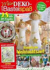 Titelbild der Ausgabe 60/2025 von Mein Deko- und Bastelspaß. Diese Zeitschrift und viele weitere Elternzeitschriften und Tierzeitschriften als Abo oder epaper bei United Kiosk online kaufen.