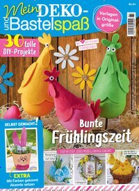 Titelbild der Ausgabe 61/2026 von Mein Deko- und Bastelspaß. Diese Zeitschrift und viele weitere Modemagazine und DIY-Magazine als Abo oder epaper bei United Kiosk online kaufen.
