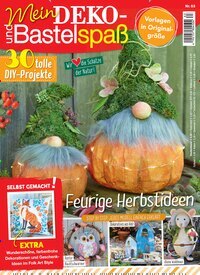 Titelbild der Ausgabe 63/2026 von Mein Deko- und Bastelspaß. Diese Zeitschrift und viele weitere Modemagazine und DIY-Magazine als Abo oder epaper bei United Kiosk online kaufen.