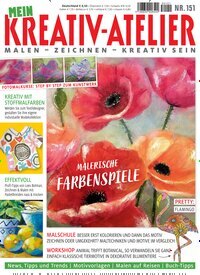 Titelbild der Ausgabe 151/2025 von Mein Kreativ Atelier. Diese Zeitschrift und viele weitere Modemagazine und DIY-Magazine als Abo oder epaper bei United Kiosk online kaufen.