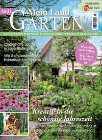 Titelbild der Ausgabe 3/2025 von Mein Landgarten. Diese Zeitschrift und viele weitere Gartenzeitschriften und Wohnzeitschriften als Abo oder epaper bei United Kiosk online kaufen.