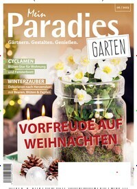 Titelbild der Ausgabe 6/2023 von Mein Paradies Garten. Diese Zeitschrift und viele weitere Gartenzeitschriften und Wohnzeitschriften als Abo oder epaper bei United Kiosk online kaufen.