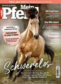 Titelbild der Ausgabe 20/2022 von Mein Pferd. Diese Zeitschrift und viele weitere Sportmagazine als Abo oder epaper bei United Kiosk online kaufen.