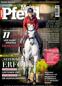 Titelbild der Ausgabe 30/2019 von Mein Pferd. Diese Zeitschrift und viele weitere Sportmagazine als Abo oder epaper bei United Kiosk online kaufen.