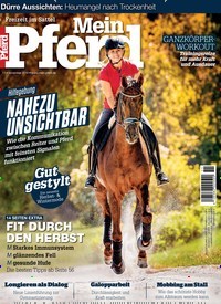 Titelbild der Ausgabe 110/2018 von Mein Pferd. Diese Zeitschrift und viele weitere Sportmagazine als Abo oder epaper bei United Kiosk online kaufen.