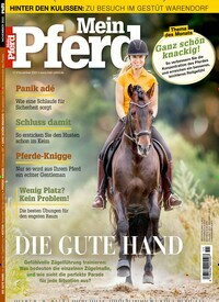 Titelbild der Ausgabe 110/2022 von Mein Pferd. Diese Zeitschrift und viele weitere Sportmagazine als Abo oder epaper bei United Kiosk online kaufen.
