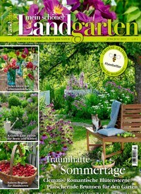 Titelbild der Ausgabe 3/2019 von Mein schöner Landgarten. Diese Zeitschrift und viele weitere Gartenzeitschriften und Wohnzeitschriften als Abo oder epaper bei United Kiosk online kaufen.