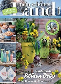 Titelbild der Ausgabe 1/2019 von Mein schönes Land. Diese Zeitschrift und viele weitere Gartenzeitschriften und Wohnzeitschriften als Abo oder epaper bei United Kiosk online kaufen.