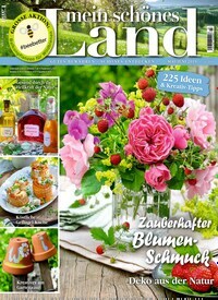 Titelbild der Ausgabe 3/2019 von Mein schönes Land. Diese Zeitschrift und viele weitere Gartenzeitschriften und Wohnzeitschriften als Abo oder epaper bei United Kiosk online kaufen.