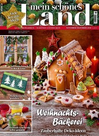Titelbild der Ausgabe 6/2018 von Mein schönes Land. Diese Zeitschrift und viele weitere Gartenzeitschriften und Wohnzeitschriften als Abo oder epaper bei United Kiosk online kaufen.