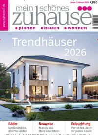 Titelbild der Ausgabe 2/2026 von mein schönes zuhause³. Diese Zeitschrift und viele weitere Gartenzeitschriften und Wohnzeitschriften als Abo oder epaper bei United Kiosk online kaufen.