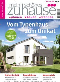 Titelbild der Ausgabe 6/2026 von mein schönes zuhause³. Diese Zeitschrift und viele weitere Gartenzeitschriften und Wohnzeitschriften als Abo oder epaper bei United Kiosk online kaufen.