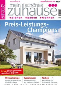Titelbild der Ausgabe 12/2026 von mein schönes zuhause³. Diese Zeitschrift und viele weitere Gartenzeitschriften und Wohnzeitschriften als Abo oder epaper bei United Kiosk online kaufen.