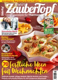 Titelbild der Ausgabe 1/2023 von mein ZauberTopf. Diese Zeitschrift und viele weitere Kochzeitschriften und Backzeitschriften als Abo oder epaper bei United Kiosk online kaufen.
