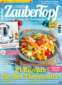 Titelbild der Ausgabe 3/2020 von mein ZauberTopf. Diese Zeitschrift und viele weitere Kochzeitschriften und Backzeitschriften als Abo oder epaper bei United Kiosk online kaufen.