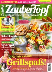 Titelbild der Ausgabe 4/2025 von mein ZauberTopf. Diese Zeitschrift und viele weitere Kochzeitschriften und Backzeitschriften als Abo oder epaper bei United Kiosk online kaufen.