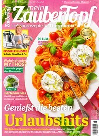 Titelbild der Ausgabe 5/2024 von mein ZauberTopf. Diese Zeitschrift und viele weitere Kochzeitschriften und Backzeitschriften als Abo oder epaper bei United Kiosk online kaufen.