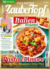 Titelbild der Ausgabe 2/2026 von mein ZauberTopf Goldedition. Diese Zeitschrift und viele weitere Kochzeitschriften und Backzeitschriften als Abo oder epaper bei United Kiosk online kaufen.