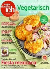Titelbild der Ausgabe 3/2019 von meine Familie & ich. Diese Zeitschrift und viele weitere Kochzeitschriften und Backzeitschriften als Abo oder epaper bei United Kiosk online kaufen.
