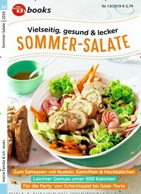 Titelbild der Ausgabe 13/2019 von meine Familie & ich books. Diese Zeitschrift und viele weitere Kochzeitschriften und Backzeitschriften als Abo oder epaper bei United Kiosk online kaufen.